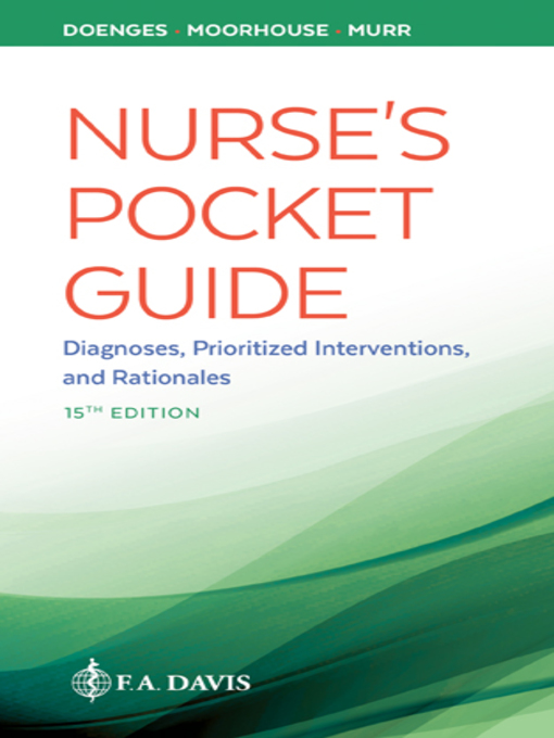 Title details for Nurse's Pocket Guide by Marilynn Doenges - Wait list